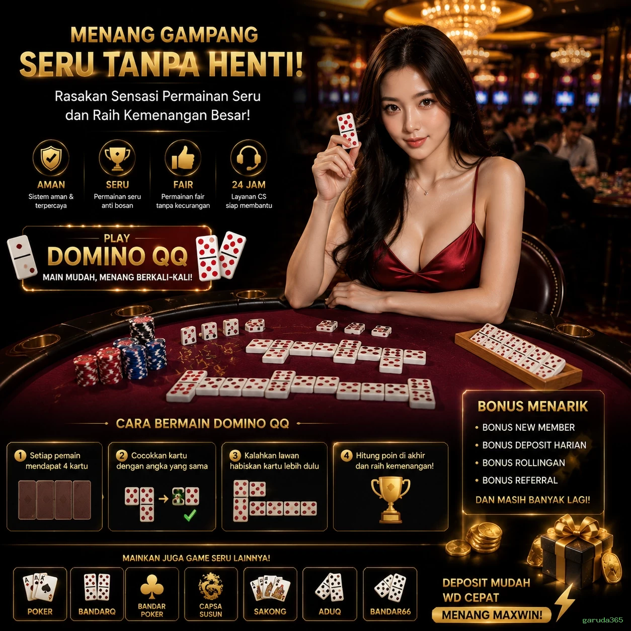 Mengenal Fitur Menarik di Situs garuda365